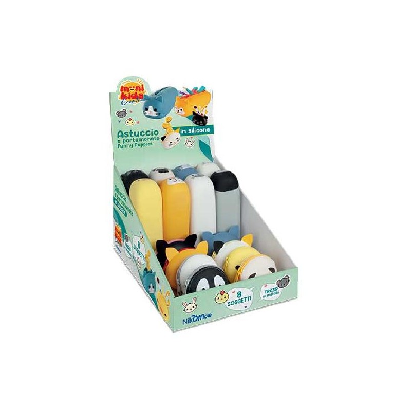 EXPO 8 Astucci+8 P/MONETE ANIMAL SILICON 8 SOGGETTI IN MORBIDO SILICONE COLORATO [7130040-00.jpg]