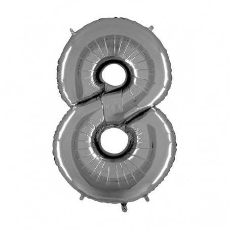 PALLONCINO FOIL 1mt ARGENTO NR.8 [8414018-00.jpg]