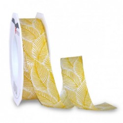 NASTRO NIZZA FOGLIE mm25x20mt GIALLO [2730107-00.jpg]