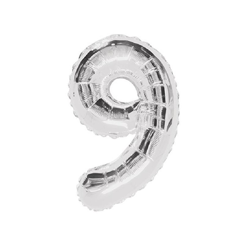 PALLONCINO FOIL 1mt ARGENTO NR.9 [8414019-00.jpg]
