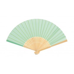 ---VENTAGLIO VERDE ACQUA 21cm