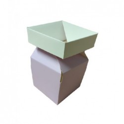 SCATOLA BICOLORE cm6x6 LILLA non adatta sl contatto diretto alimenti [0190211-10.jpg]