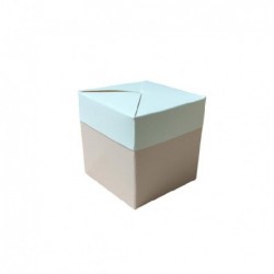 SCATOLA BICOLORE cm6x6 ROSA non adatta sl contatto diretto alimenti [0190214-00.jpg]