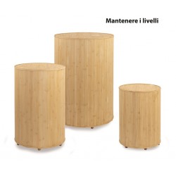 ---SET 3 CILINDRI BAMBOO...