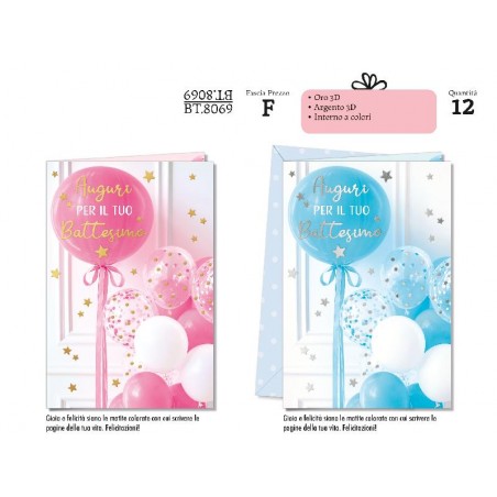 AUGURICARD BATTESIMO PALLONCINI ROSA/CEL [2220018-00.jpg]