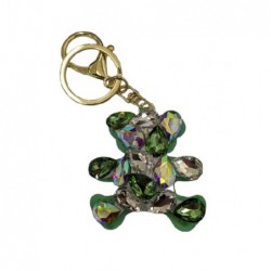 PORTACHIAVI ORSETTO DIAMANTI VERDE [0300243-00.jpg]