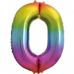 PALLONCINO FOIL 86cm ARCOBALENO Nr.0 [8417110-00.jpg]