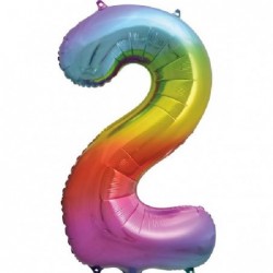 PALLONCINO FOIL 86cm ARCOBALENO Nr.2 [8417112-00.jpg]