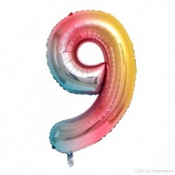 PALLONCINO FOIL 86cm ARCOBALENO Nr.9 [8417119-00.jpg]