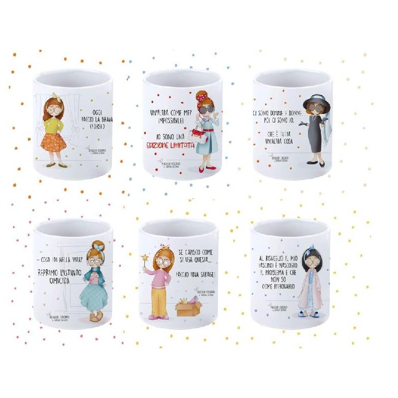 TAZZA CERAMICA PENSIERI COLORATI Ass. [0031209-00.jpg]