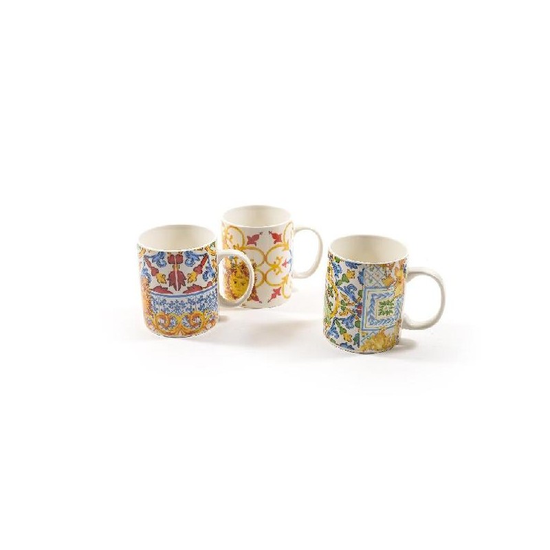 TAZZA MUG PORCELLANA MAIOLICA 9,5cm 3s [0038414-00.jpg]