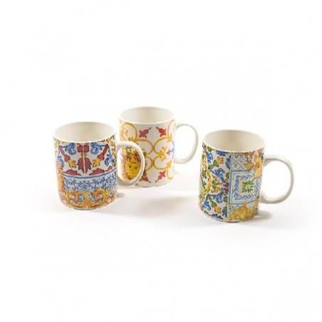 TAZZA MUG PORCELLANA MAIOLICA 9,5cm 3s [0038414-00.jpg]