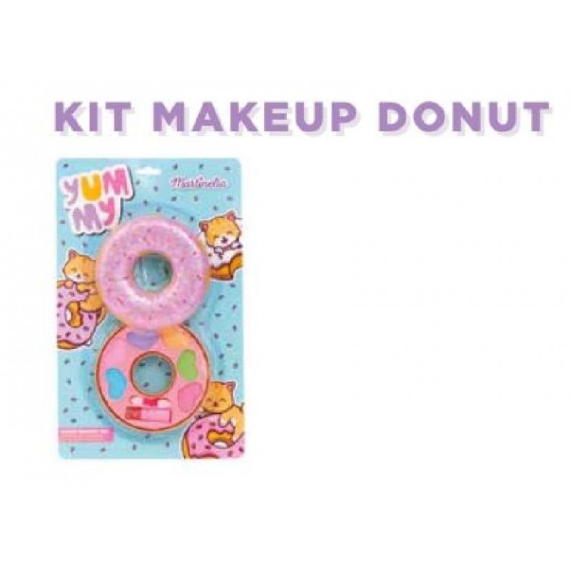 KIT MAKE UP DONUT 6 ombretti 1 lucidalabbra e applicatore [0042121-00.jpg]