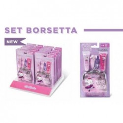 ---SET DA BORSETTA 2 lucidalabbra- 2 fermagli capelli 1 borsellino [0042124-00.jpg]
