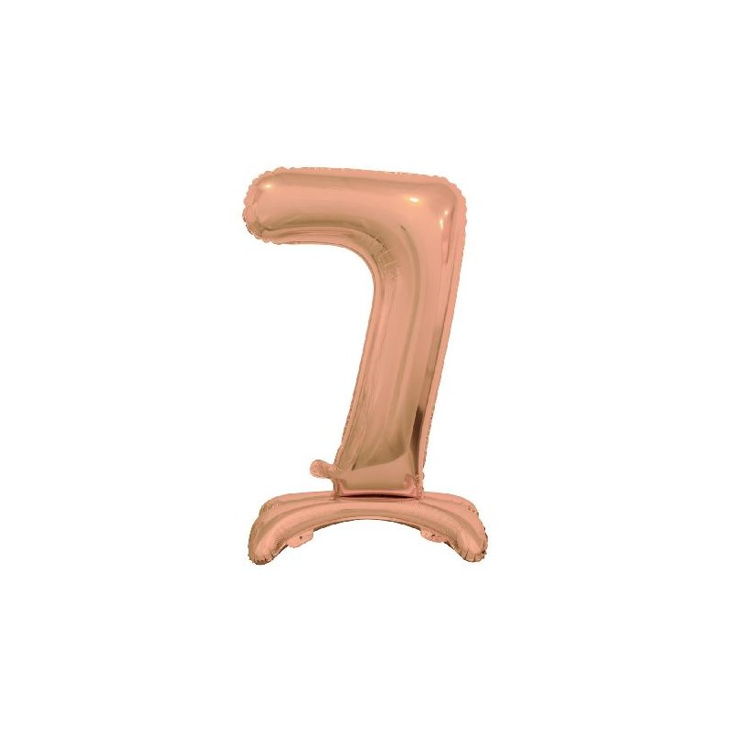 FOIL STANDING 76cm ROSEgold Nr.7 [8418317-00.jpg]