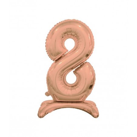 FOIL STANDING 76cm ROSEgold Nr.8 [8418318-00.jpg]