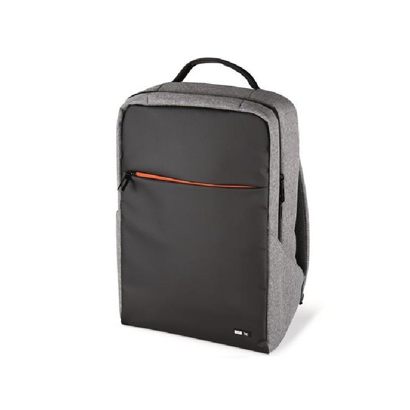 ---ZAINO PORTA PC  TESSUTO GRIGIO 30x42 [0061707-00.jpg]