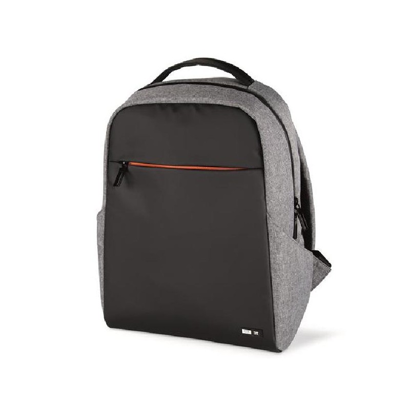 ---ZAINO PORTA PC  TESSUTO GRIGIO 27x36 [0061709-00.jpg]