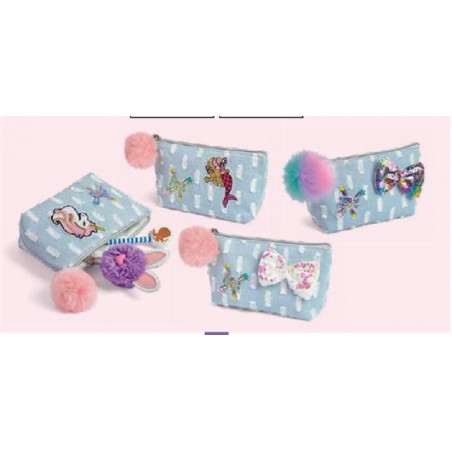 POCHETTE UNICORNO JEANS 8pz [0070474-00.jpg]