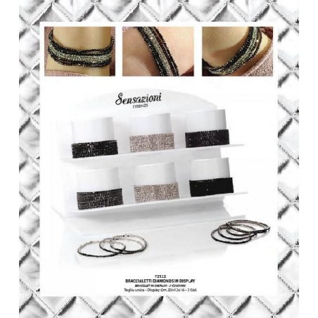 BRACCIALETTI DIAMONDS 3 COLORI ASS.TI [0072122-00.jpg]
