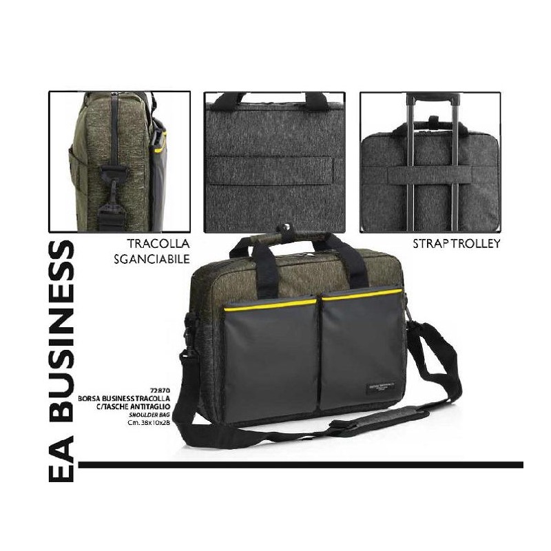 BORSA BUSINESS TRAC. C/TASCHE ANTITAGLIO [0072870-00.jpg]