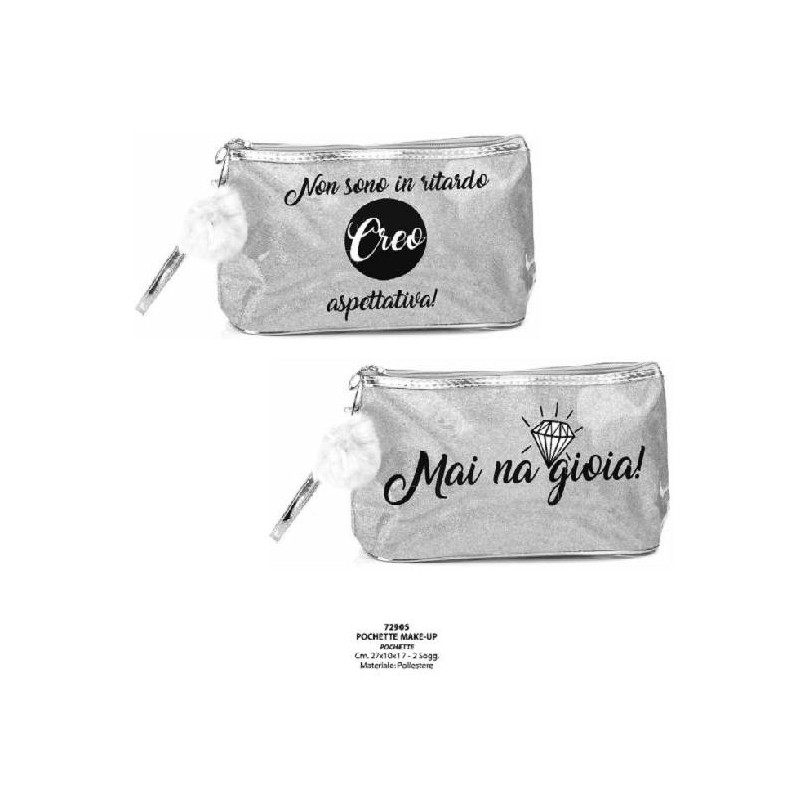 POCHETTE MAKE UP BRILLO ARGENTO 27x17 [0072905-00.jpg]