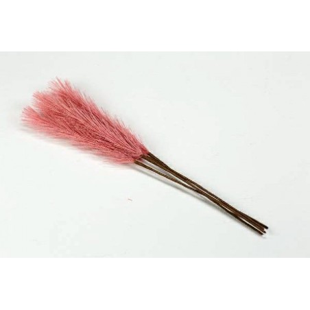 APPLICAZIONE PAMPAS cm16 ROSA ANTICO [0130127-00.jpg]