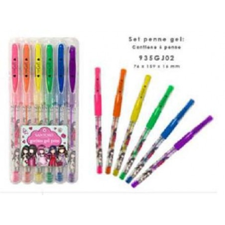 ---SET 6 PENNE GEL COLOR GORJUSS [0093502-00.jpg]