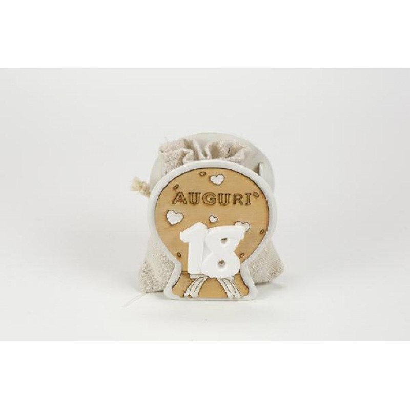 SACCHETTO BALLOON 18 ANNI cm7x8 CON SCATOLA LEGNO [0180143-00.jpg]