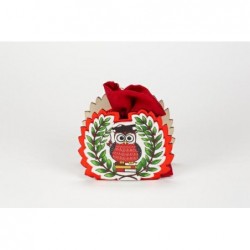 SACCHETTO LAUREA GUFETTO cm7x7 CON SCATOLA LEGNO [0180156-00.jpg]