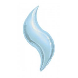 FOIL CURVA 48cm AZZURRO METAL [8420171-00.jpg]