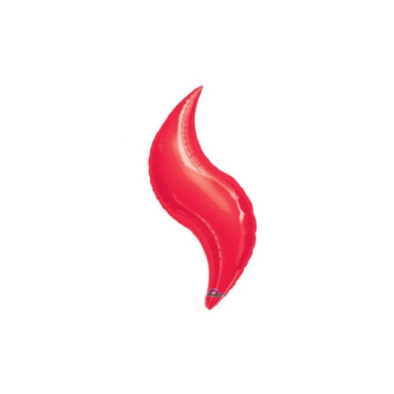 FOIL CURVA 48cm ROSSO METAL [8420180-00.jpg]