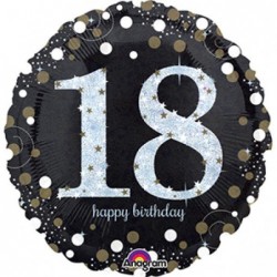 PALLONCINO FOIL 46cm NERO 18 ANNI [8423018-00.jpg]