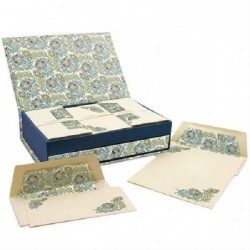 ---PEACOCK SCATOLA LUSSO 60pz 20fg -10 CARTONCINI-30 BUSTE [2087014-00.jpg]
