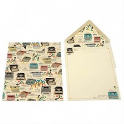 ---OLIVETTI 10 CARTONCINI E BUSTE 12X17 foglio 16,8x22,8cm  busta 17,5x12cm [2087434-00.jpg]