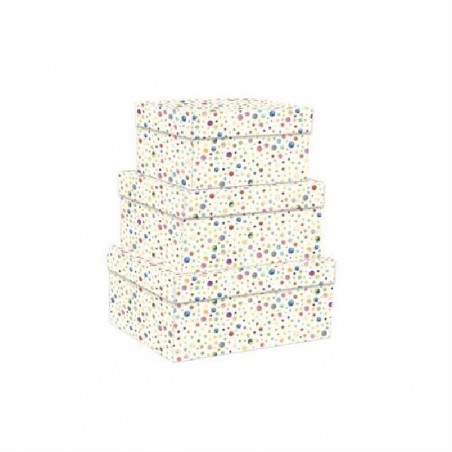 SET 3 SCATOLE MEDIE DOTS RAIMBOW KARTOS [2223058-00.jpg]