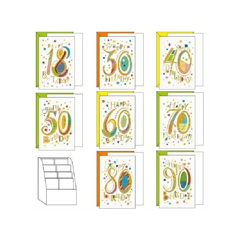 ---ESPOSITORE 48 AUGURICARD COMPLEANNO DECADI DA 18 A 90 ANNI [2228013-00.jpg]