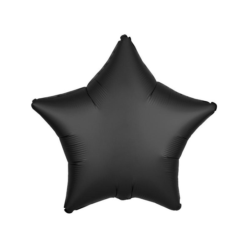 ---PALLONCINO SATIN LUXE 43cm STELL NERO [8423115-00.jpg]