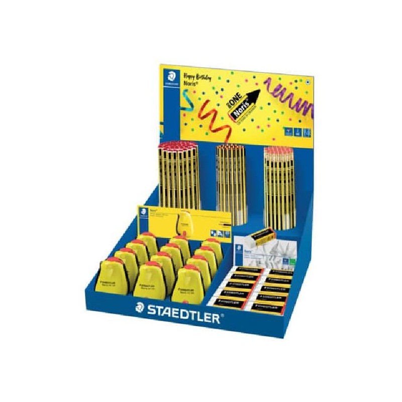 DISPLAY NORIS 124 MATITE HB+12 TEMPERINI SERBATOIO 1 FORO e 20 GOMME 526N20 [8071014-00.jpg]