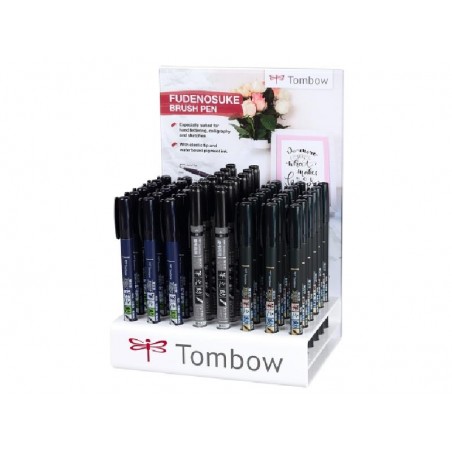 MARKER CALLIGRAFICO FUDENOSUKE 48pz COLORE NERO/GRIGIO [8078903-00.jpg]