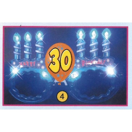 OCCHIALI PARTY LED 30ANNI [8840065-00.jpg]