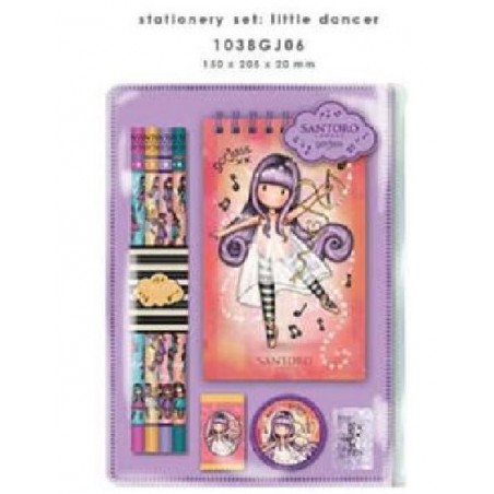 ---STATIONERY SET GORJUSS LITTLE DANCER [0103806-00.jpg]