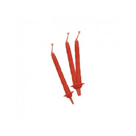 CANDELINE C/SOSTEGNO 9cm ROSSE 12pz [8840245-00.jpg]