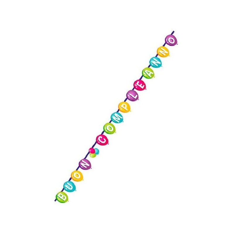 ---FESTONE B.COMPLEANNO PALLONCINI 2,6mt [8840303-00.jpg]