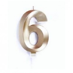 CANDELA LUXURY nr.6 cm10 ORO CHROME [8840416-00.jpg]