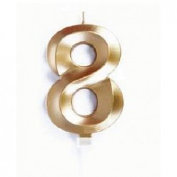 CANDELA LUXURY nr.8 cm10 ORO CHROME [8840418-00.jpg]