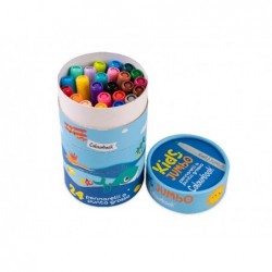 TUBO 24pz PENNARELLI JUMBO ColBOOK [COL23644-00.jpg]