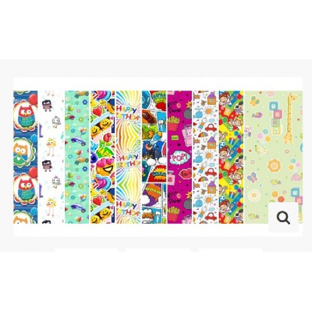 CARTA REGALO 70x100 50fg BAMBINI G8 Ass. BIMBI 5fg x 10 FANTASIE [2620110-00.jpg]