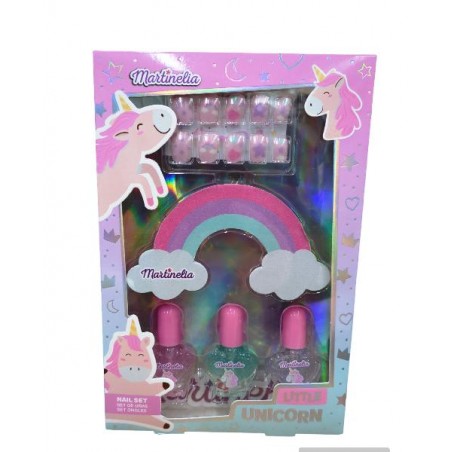 ---KIT PER UNGHIE UNICORNO CON 3 SMALTI, UNGHIE FINTE, LIMA [0012228-00.jpg]