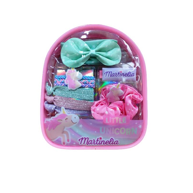 ---KIT ACCESSORI PER CAPELLI UNICORNO IN SIMPATICO ZAINETTO [0080083-00.jpg]